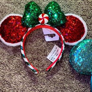 Christmas Minnie ears